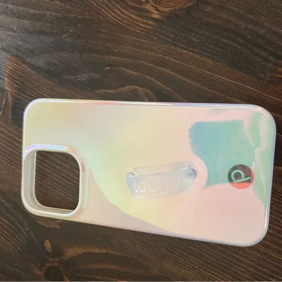 Loopy Pearl Iridescent iPhone 13 Pro case - Picture 2 of 2
